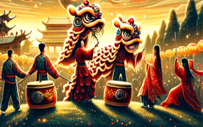 Chinese New Year 2024 Dragon Culture 