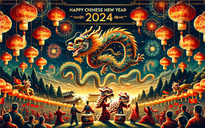 Chinese New Year 2024 Dragon Manufacturing, Forwarders