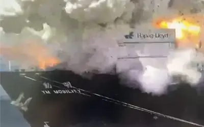 Dangerous Goods Explosion Shipping Container