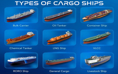 Different Cargo Ships