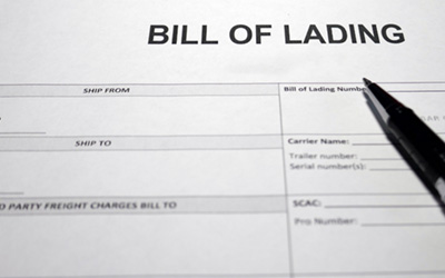 Bills of Lading Discrepancies Best practice