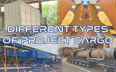 4 types of Project cargo Break bulk Heavy haul OOG SARR Logistics UK