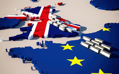 UK trade Logistics Companies Export growth May 2025 Euro UK Map