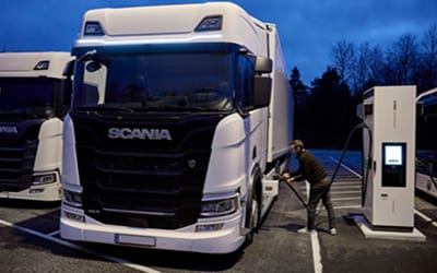 HGV charging facilities
electric vehicle infrastructure
road freight sustainability