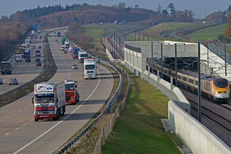 Operation Brock, Channel freight, road freight