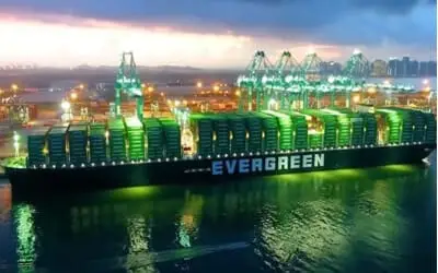 Methanol Fuelled Ships Evergreen