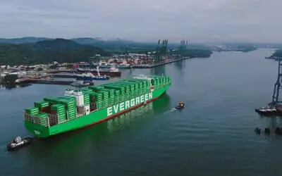 Evergreen on The Panama Canal